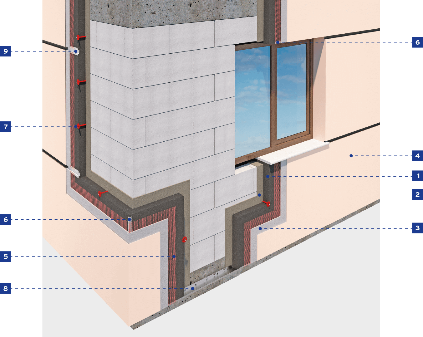 Thermal insulation - TERMOSYSTEM® TEGOLA - ISOSYSTEM - expanded polystyrene  / panel / waterproof
