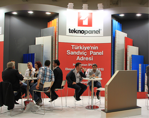 Teknopanel au 35ème salon du Bâtiment-Turquie Build Istanbul