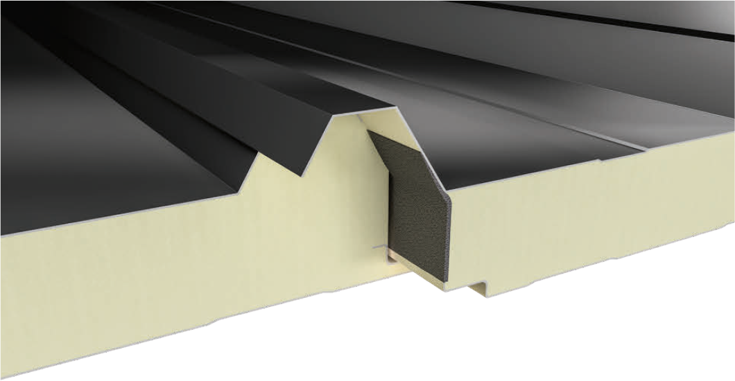 Roof Inside Insulation PIR and PUR Flat Metal 26 3D Model $198