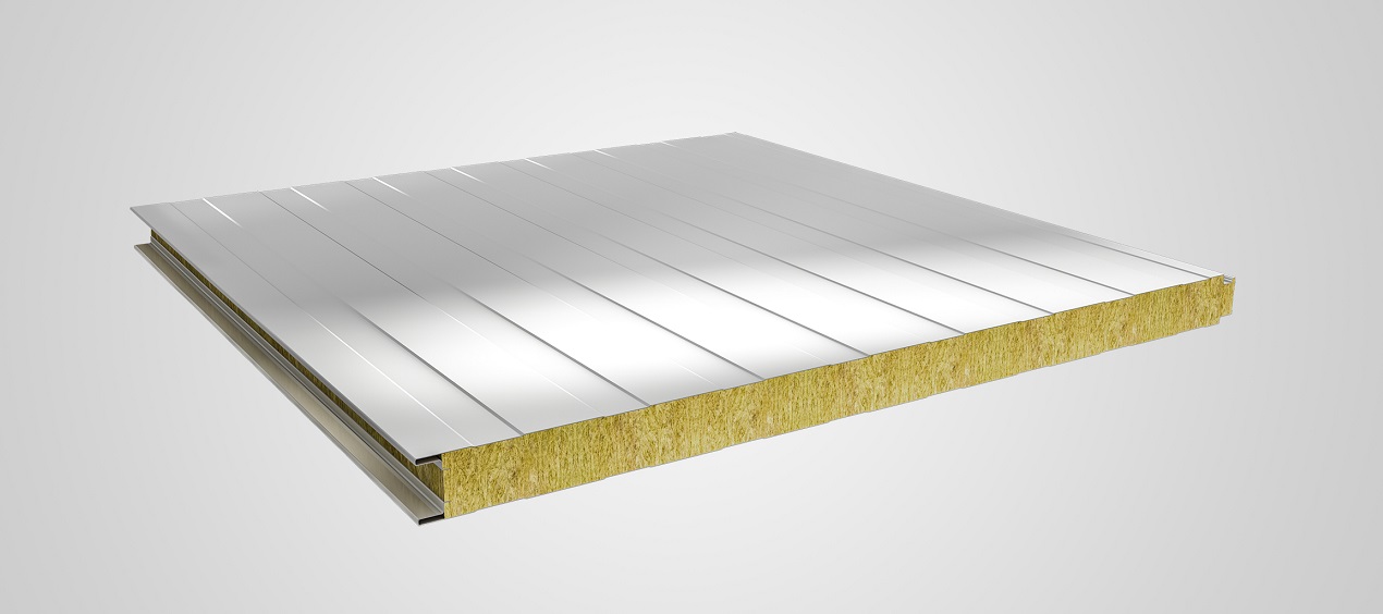 heks Verdrag stopverf Rock Wool Insulated Standard Wall Panel | Teknopanel